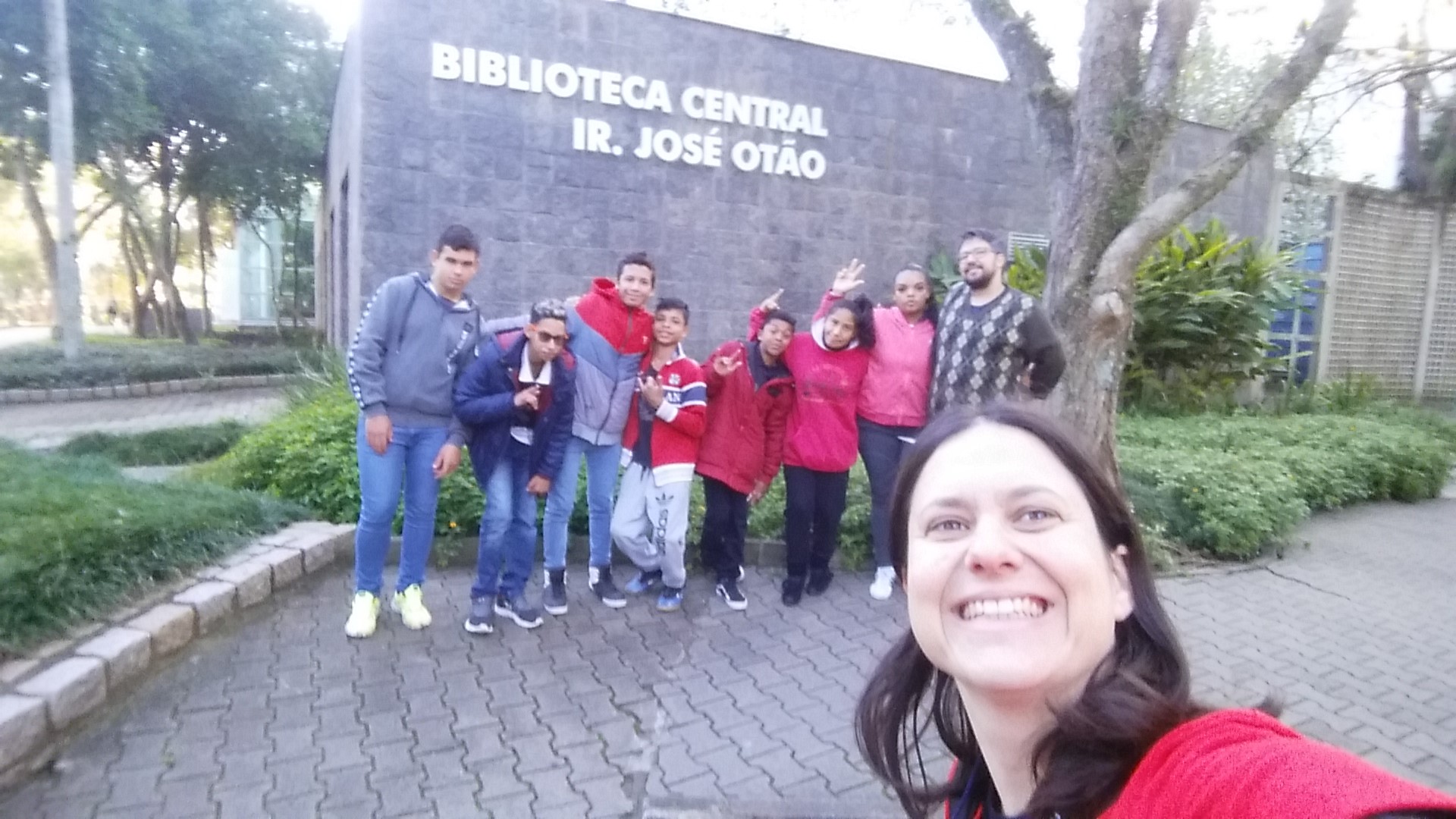 Visita à Biblioteca Central da PUC