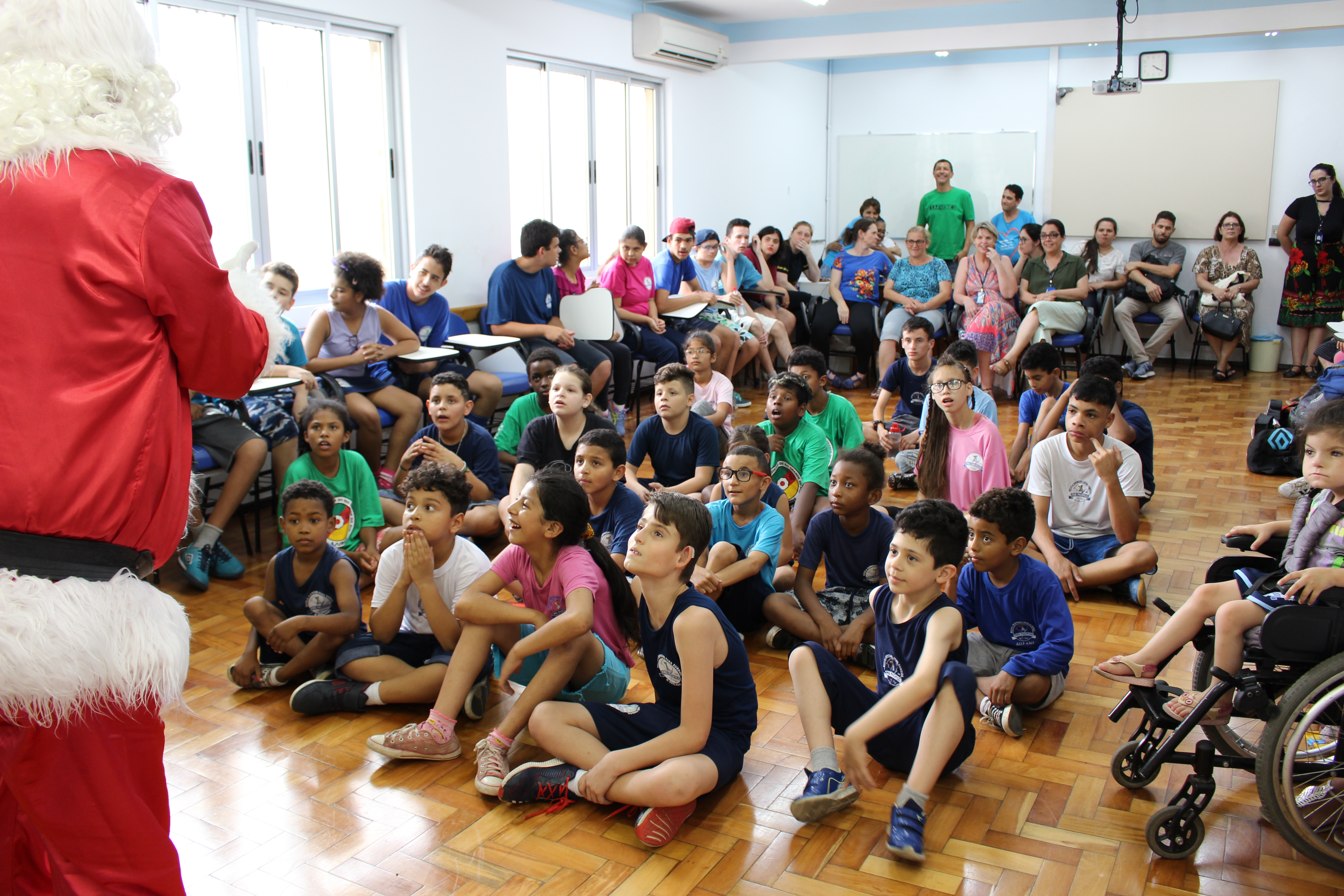 Entrega dos presentes