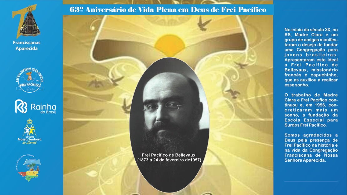 63º Aniversário de Vida Plena em Deus de Frei Pacífico