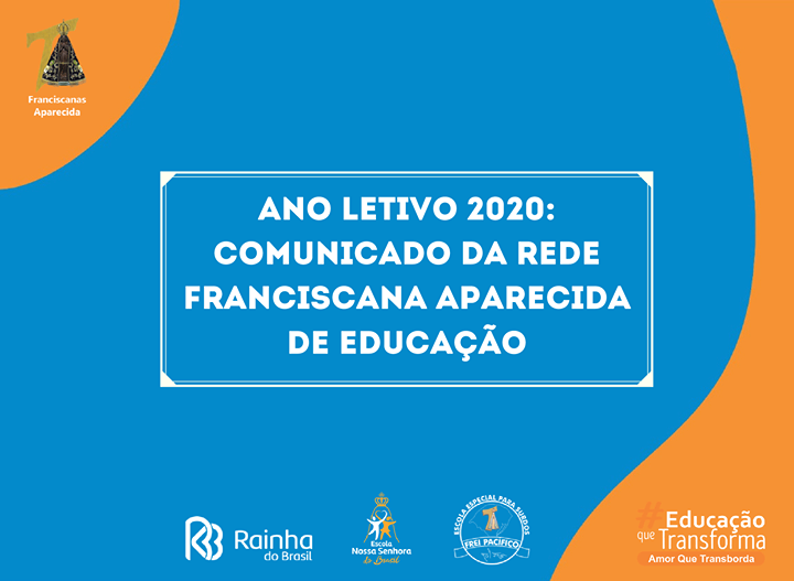 Comunicado da Rede Franciscana Aparecida