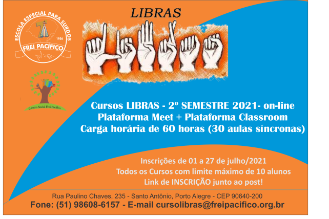 Cursos de Libras