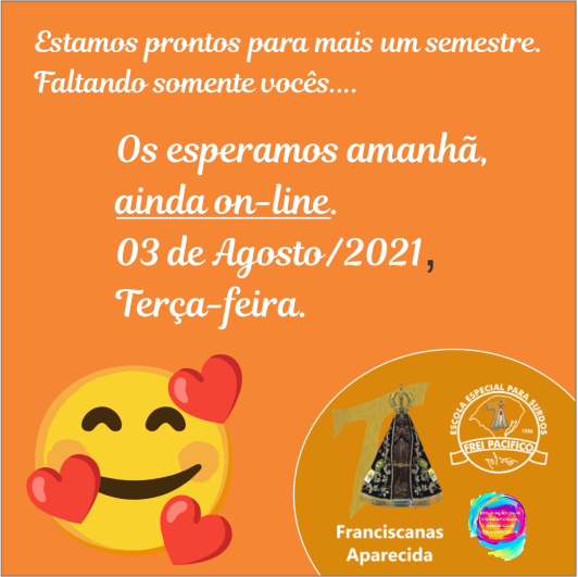 RETORNO 2º SEMESTRE/2021