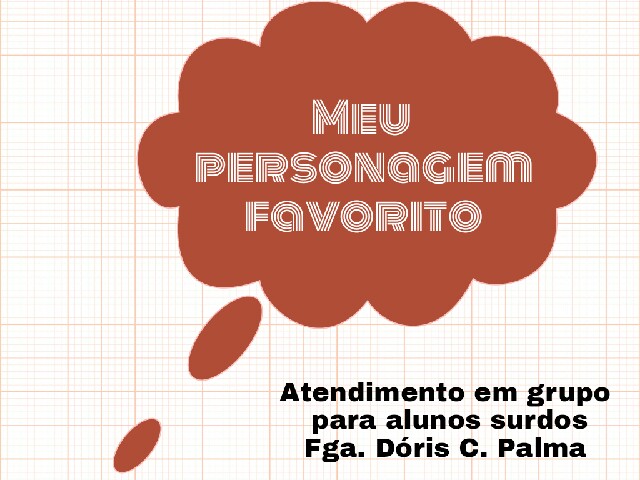 Projeto meu personagem favorito – parte 1